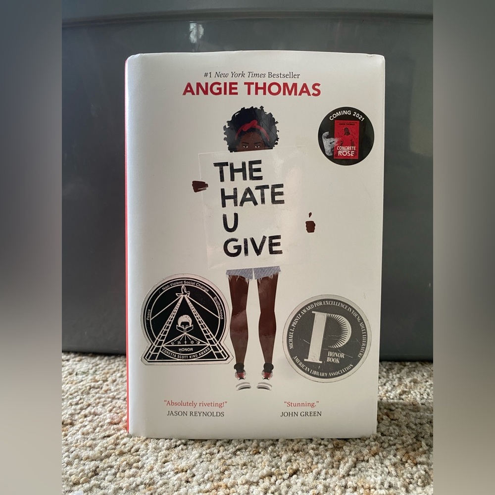 The Hate U Give Hardcover Book